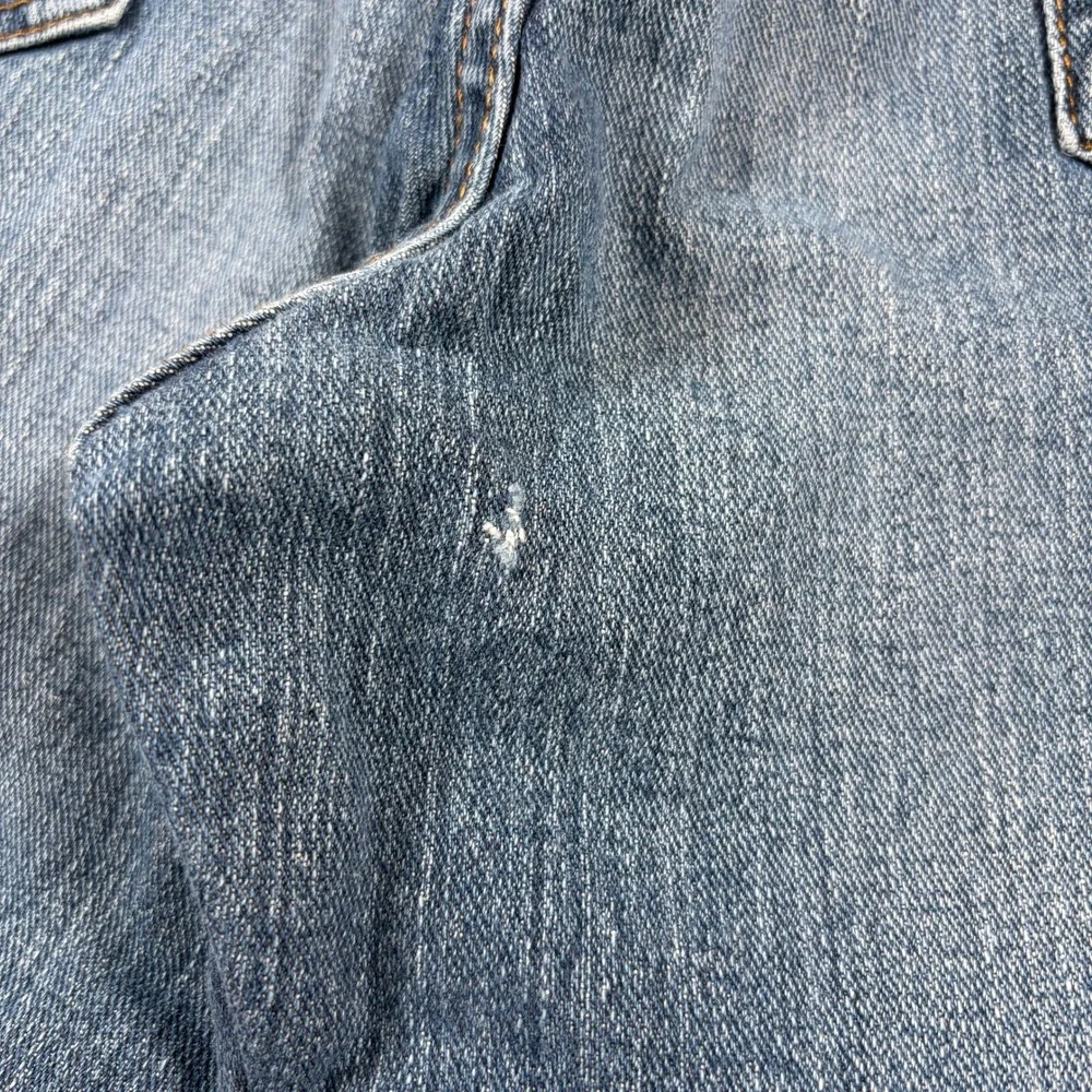 Ariat M5 Slim Straight Jeans Mens 35x30 (Fits 33x29) Blue Denim Western Workwear